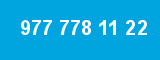 977 778 11 22 977 778 11 22